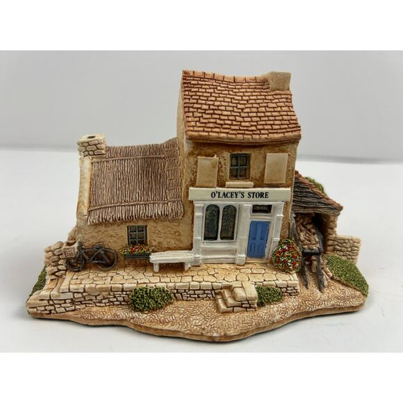 Lilliput Lane O’Lacey’s Store 1989 Irish Collection Cottage w/ Box - Picture 2 of 16